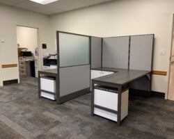 After: WFU Office Open Cubicles